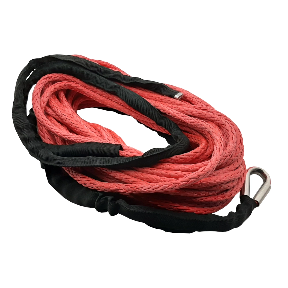 Janlas Offroad 4x4 Sentetik Vinç Halatı Kırmızı