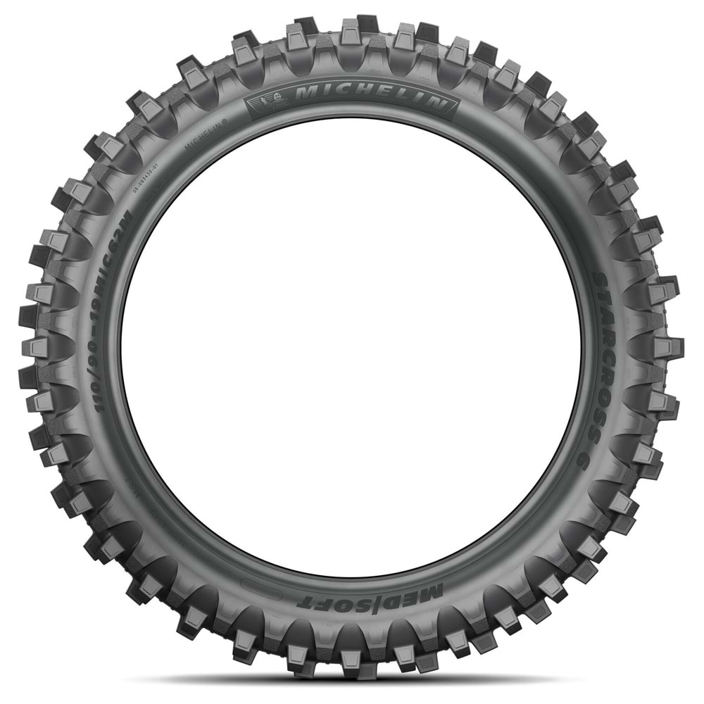 Michelin 110/90-19 StarCross 6 Medium Soft Motosiklet Arka Lastik