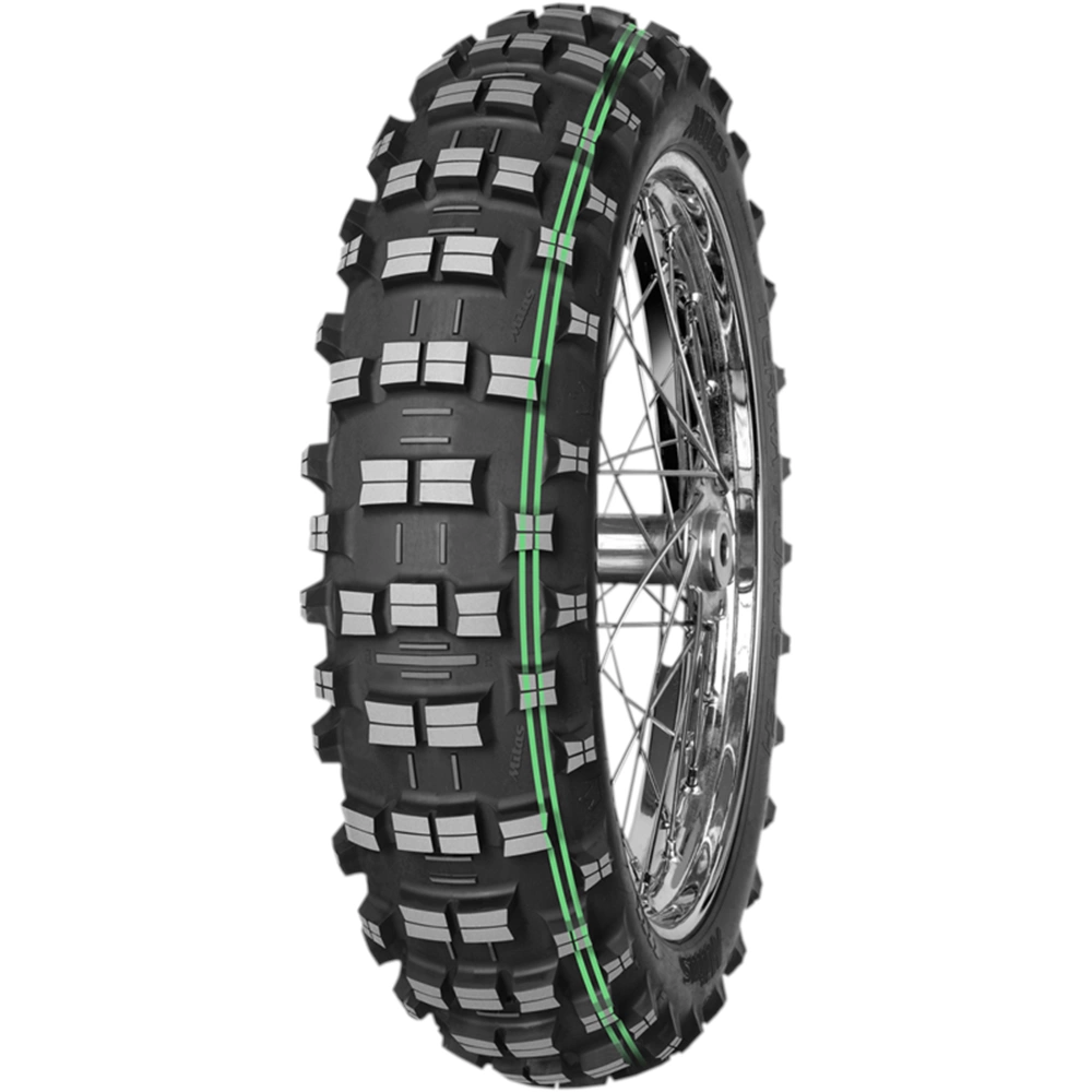 Mitas 140/80-18 Terra Force EF Super Light Çift Yeşil Cross Arka Motosiklet Lastiği