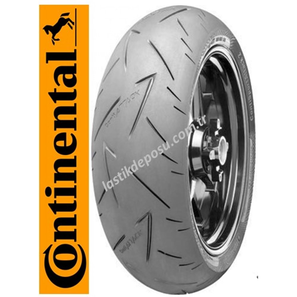 Continental 160/60ZR17 ContiSportAttack 2 Motosiklet Arka Lastiği