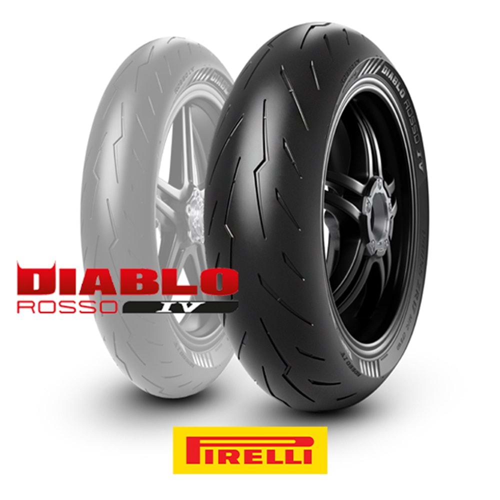 Pirelli 160/60ZR17 Diablo Rosso IV 69W Motosiklet Arka Lastiği (2025)