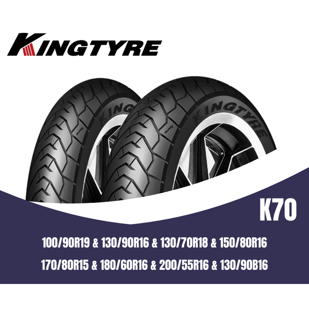 Kingtyre 170/80R15 K70 TL 77V Motosiklet Arka Lastiği