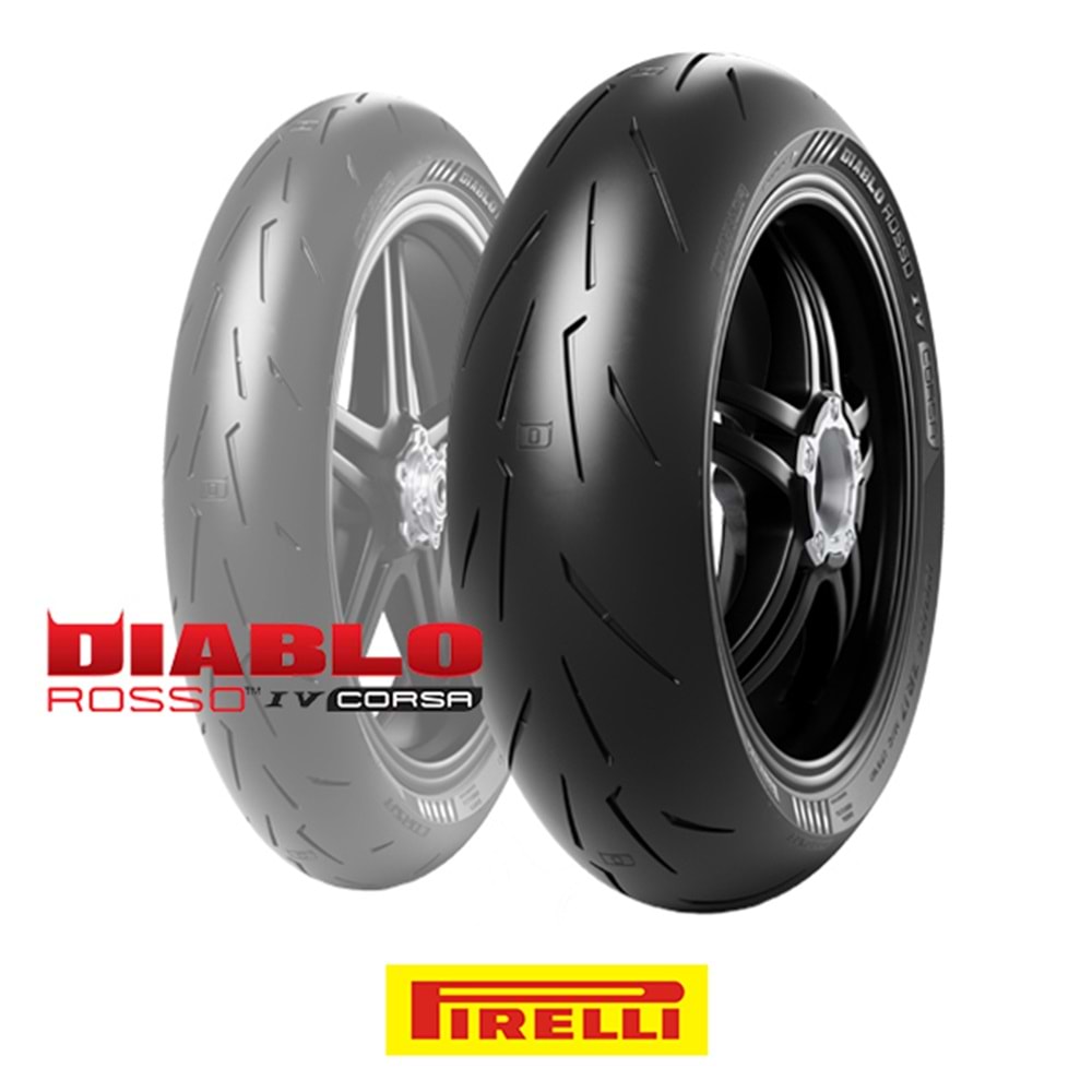 Pirelli 180/55ZR17 Diablo Rosso IV Corsa 73W Arka Motosiklet Lastiği (2025)