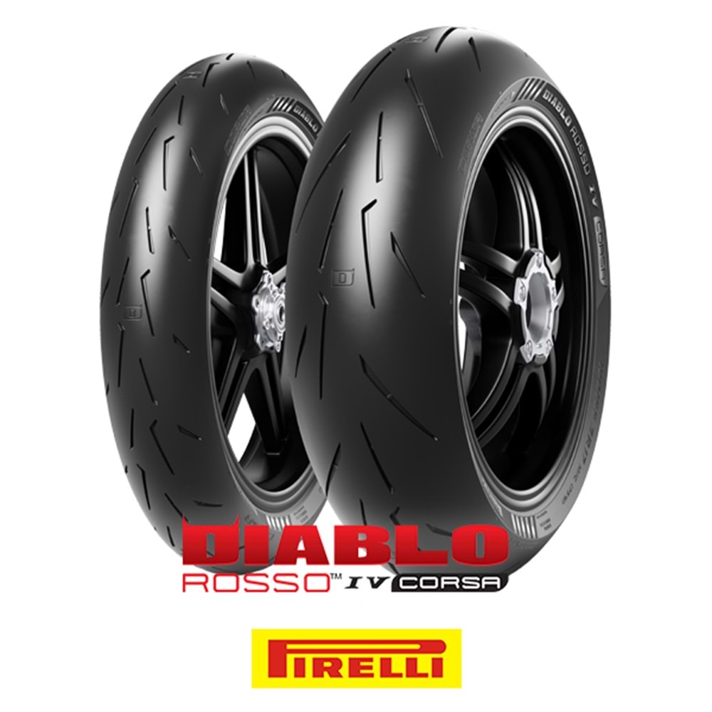 Pirelli 180/55ZR17 Diablo Rosso IV Corsa 73W Arka Motosiklet Lastiği (2025)