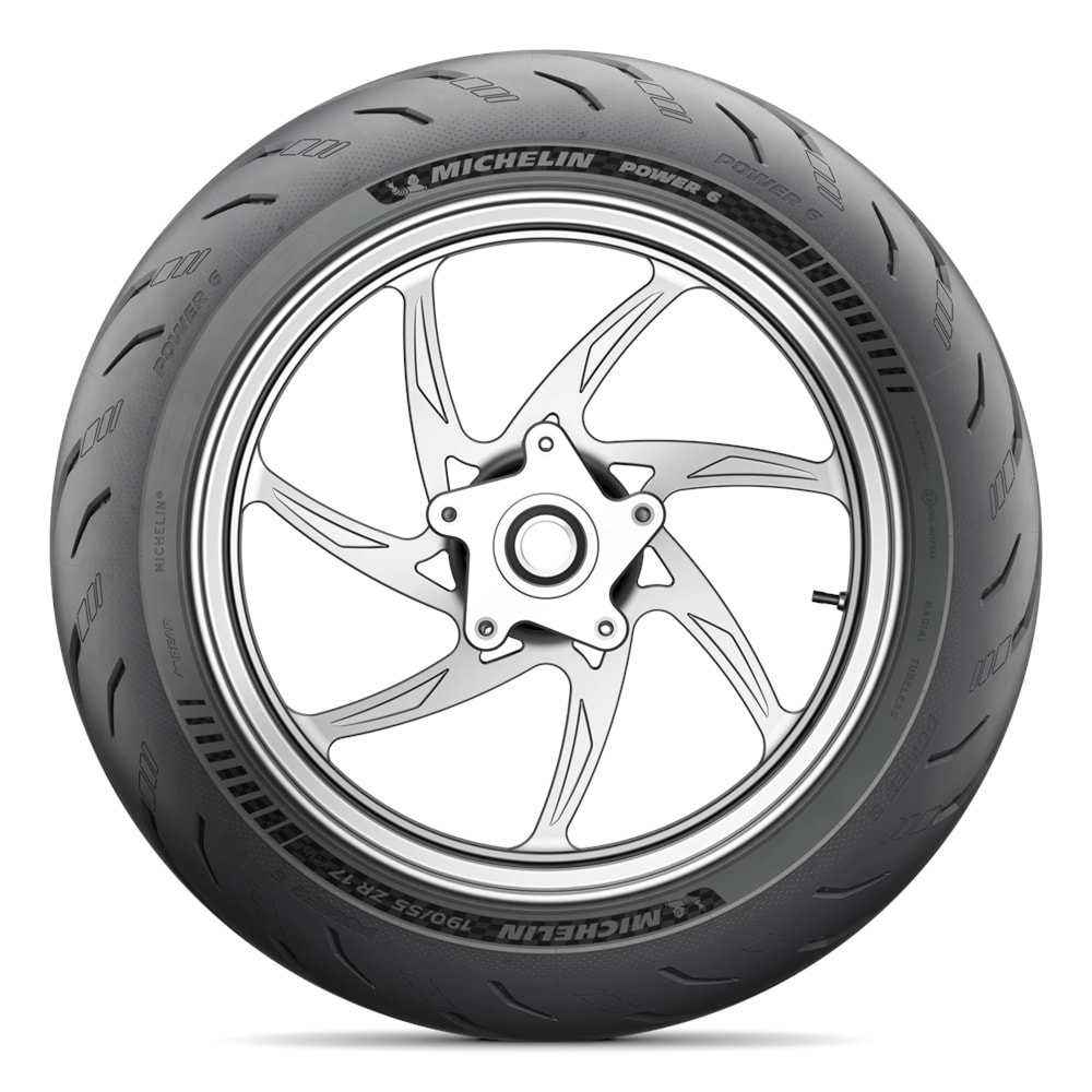 Michelin 180/55ZR17 Power6 73W Arka Lastik