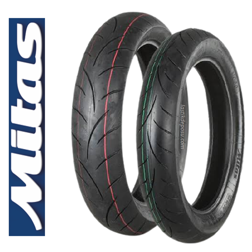Mitas Set 100/80-17 ve 130/70-17 MC50 Ön Arka Takım