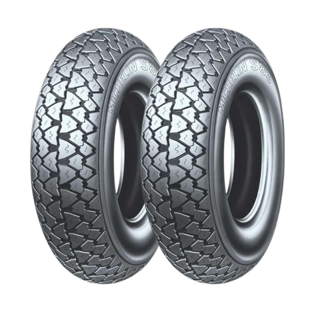 Michelin Set 100/90-10 ve 100/90-10 S83 Motosiklet Scooter Ön Arka Takım