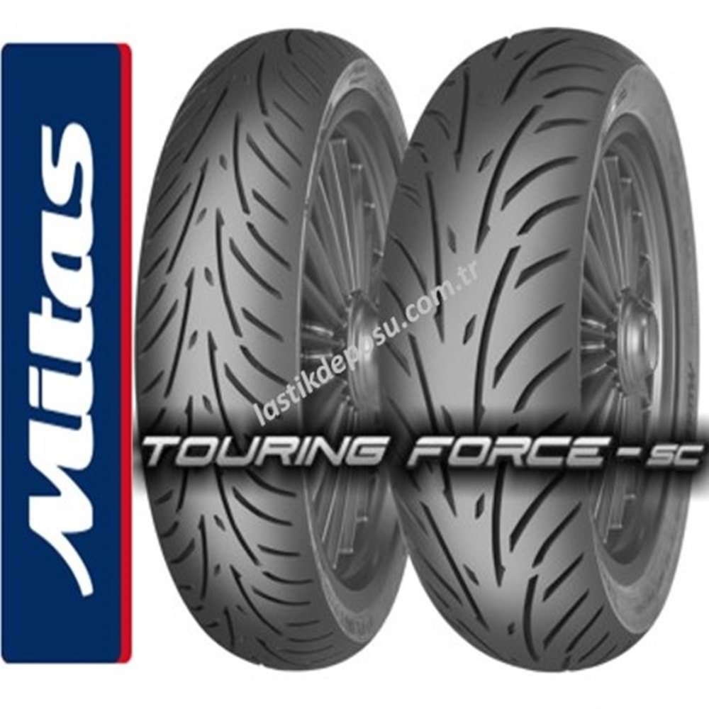 Mitas Set 120/70-14 ve 120/70-14 Touring Force SC Motosiklet Lastiği