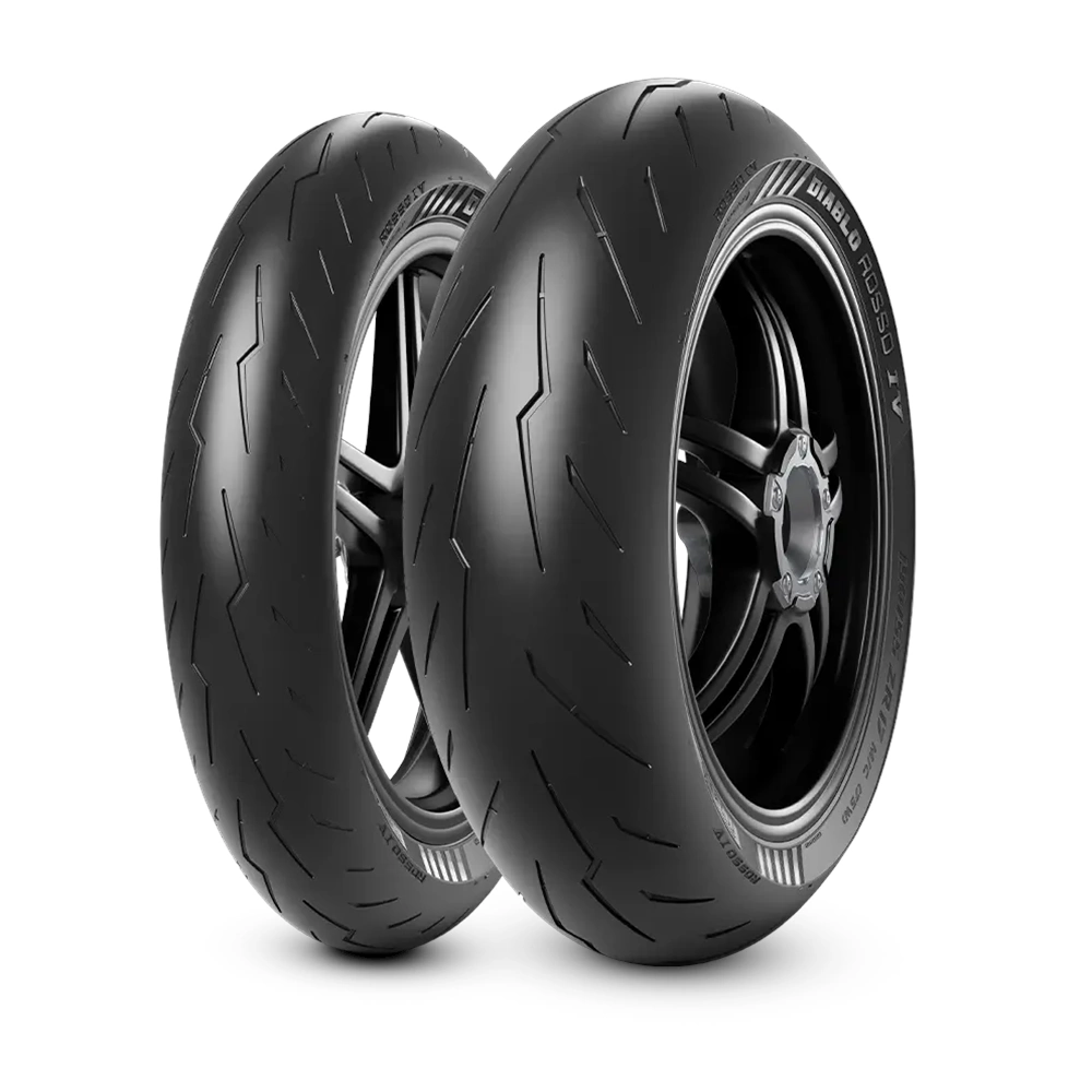 Pirelli Set 120/70ZR17 ve 160/60ZR17 Diablo Rosso IV Ön Arka Takım