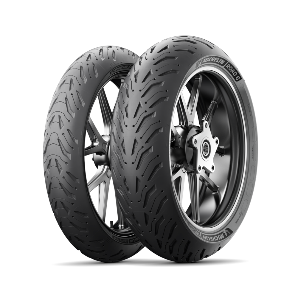 Michelin Set 120/70ZR17 ve 180/55ZR17 Road6 GT Ön Arka Takım