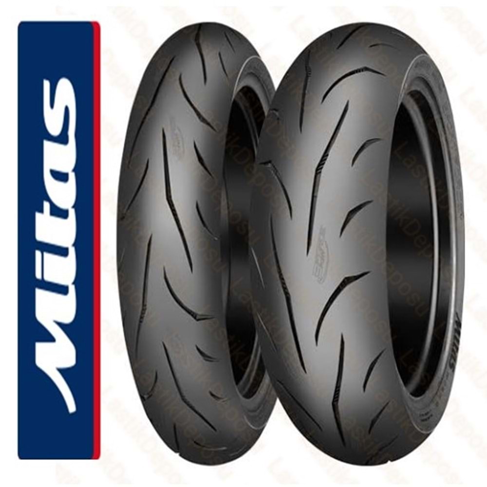 Mitas Set 120/70ZR17 ve 190/50ZR17 Sport Force Plus Ön Arka Takım