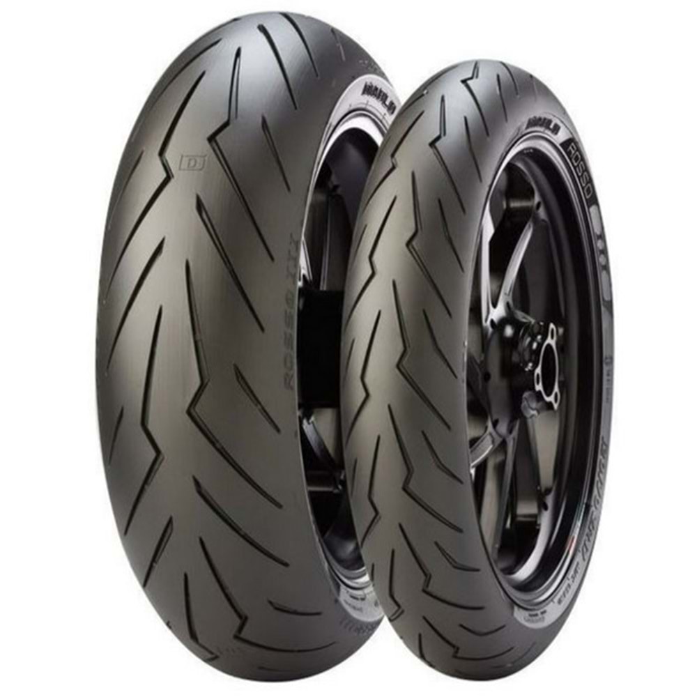 Pirelli Set 120/70ZR17 ve 240/45ZR17 Diablo Rosso III Ön Arka Takım (24-23)