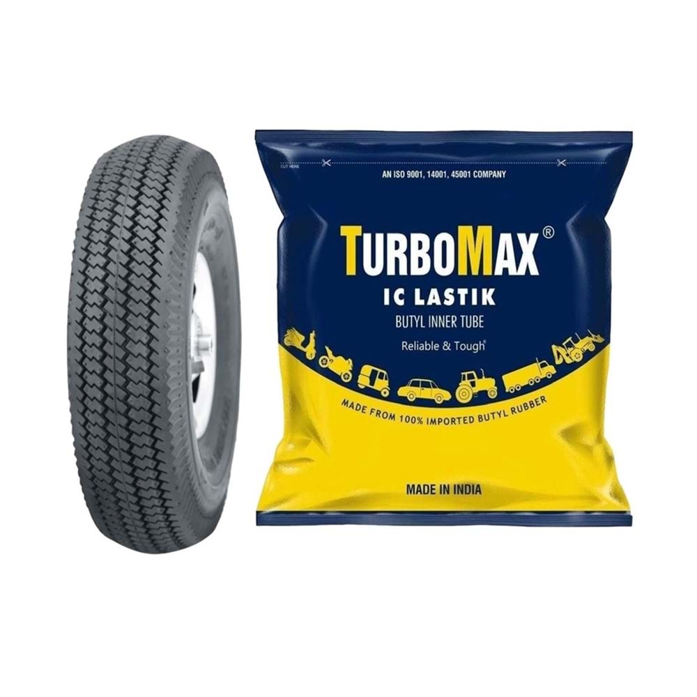 Wanda 5.30/4.50-6 P606 TL 4PR Engelli Araç Lastiği L İç Lastik İle Set Lastik