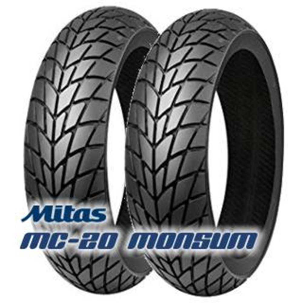 Mitas Takım 4 Mevsim Honda Spacy Lastik 90/90-12 ve 3.50-10 MC20 Ön Arka Set