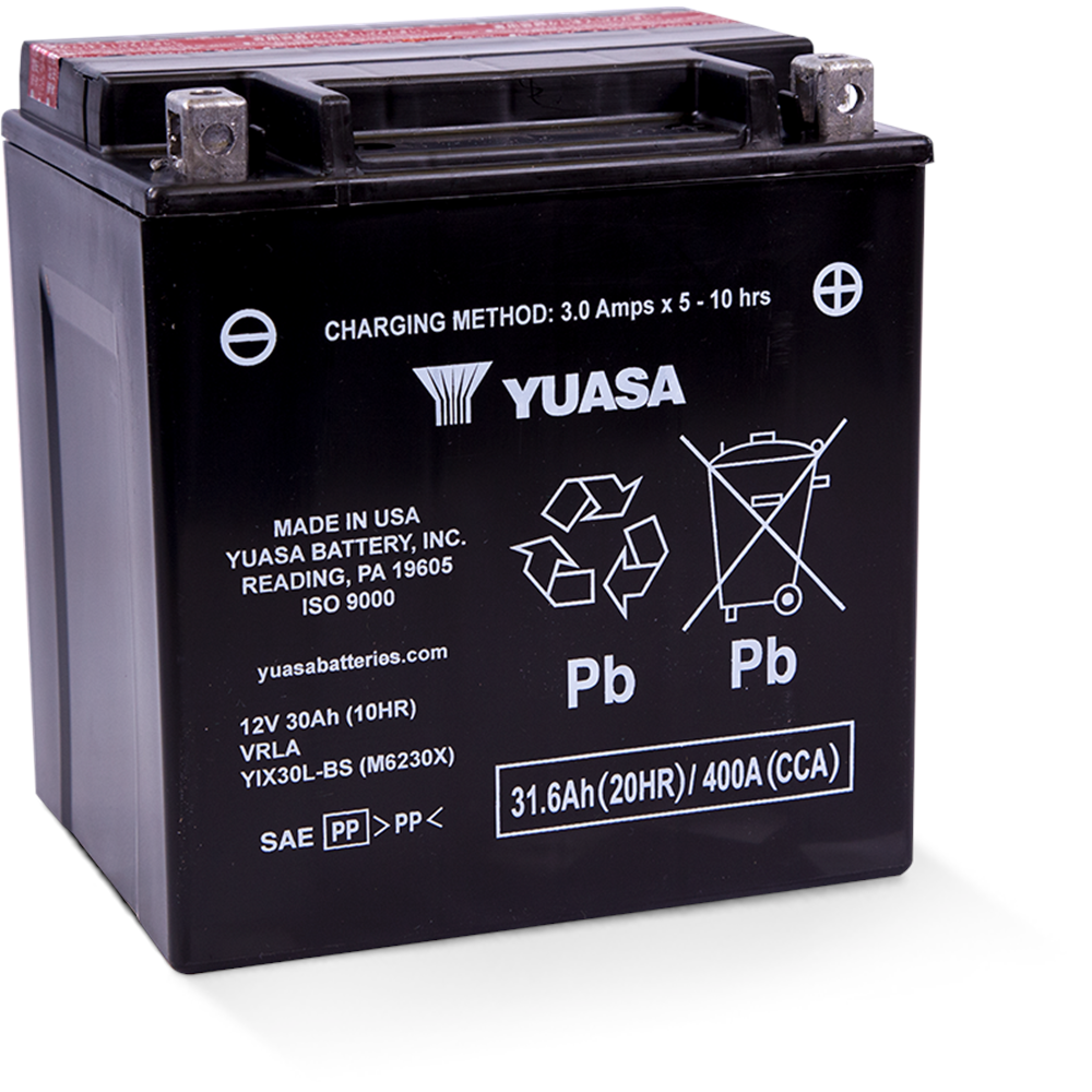 Yuasa YIX30L-BS 12V30 AH Bakımsız Motosiklet ve ATV Aküsü