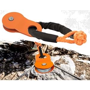 Hunter Vinç Makarası Snatch Block 8 Ton