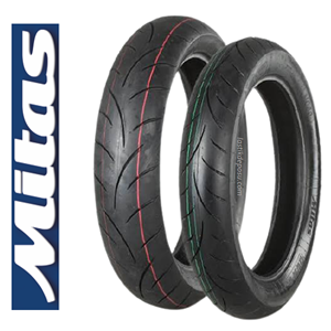 Mitas Set 100/80-17 ve 130/70-17 MC50 Ön Arka Takım