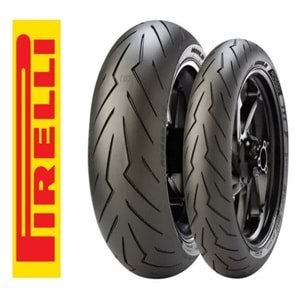 Pirelli Set 120/70ZR17 ve 190/50ZR17 Diablo Rosso III Ön Arka Takım (2024)