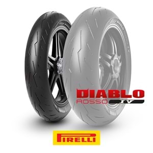 Pirelli Set 120/70ZR17 ve 190/55ZR17 Diablo Rosso IV Ön Arka Takım