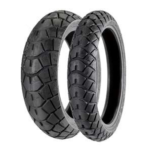 Kingtyre Set 90/90R21 ve 130/80R17 K66 Motosiklet Ön Arka Takım Lastik