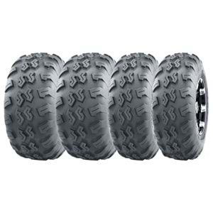 Wanda Set 22x7-10 ve 22x10-10 P3018 4PR Atv Utv Lastik Takımı Ön Arka