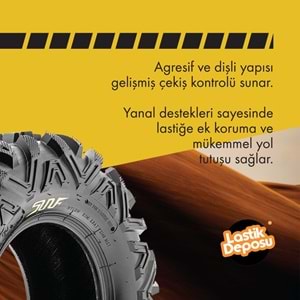 SunF Set 29x9-14 ve 29X11-14 A033 Power ATV-UTV Lastik Takımı Ön-Arka