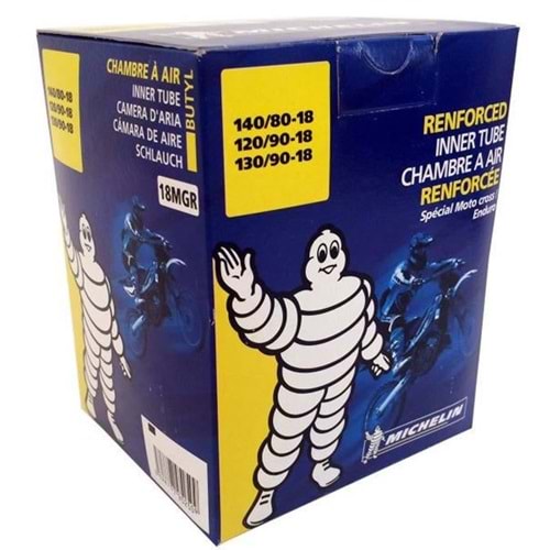 Michelin Airstop 18 MGR 130/90-18 İç Lastik Innner Tube Valve