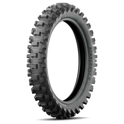 Michelin 110/90-19 StarCross 6 Medium Soft Motosiklet Arka Lastik