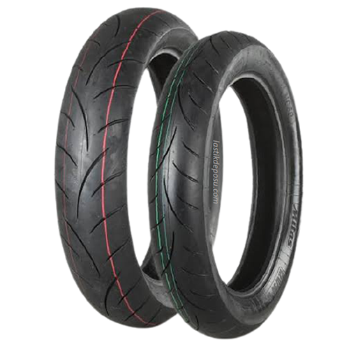 Mitas Set 100/80-17 ve 130/70-17 MC50 Ön Arka Takım