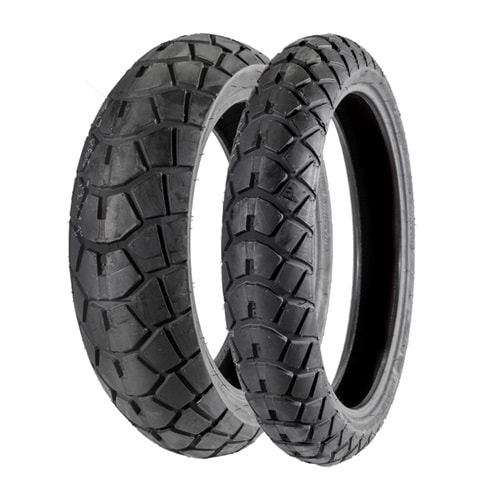 Kingtyre Set 110/80R19 ve 130/80R17 K66 Motosiklet Ön Arka Takım Lastik