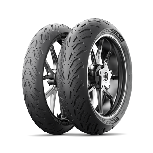 Michelin Set 120/70ZR17 ve 180/55ZR17 Road6 GT Ön Arka Takım