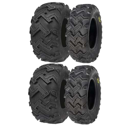 SunF Set 21x7-10 ve 22X10-10 A001 6Kat Atv Lastik Takımı Ön-Arka