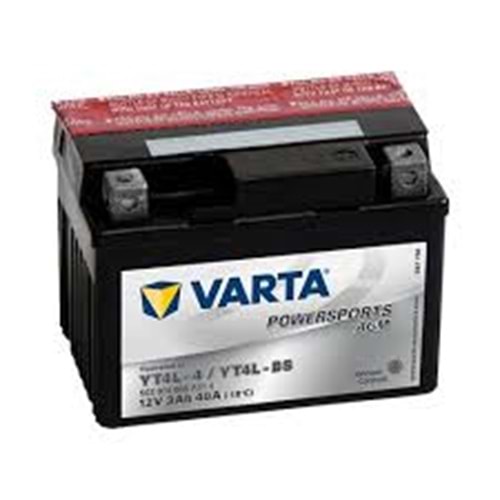 Varta YT4L-BS 12V3AH Bakımsız AGM Motosiklet Aküsü